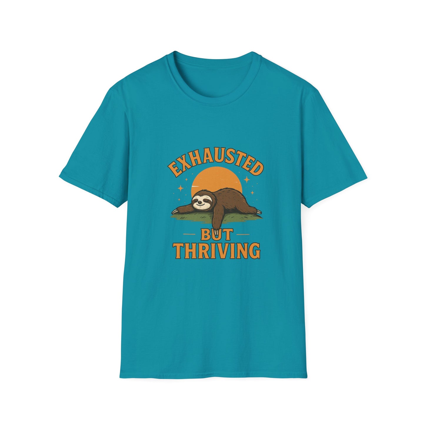 Exhausted But Thriving Sloth T-Shirt