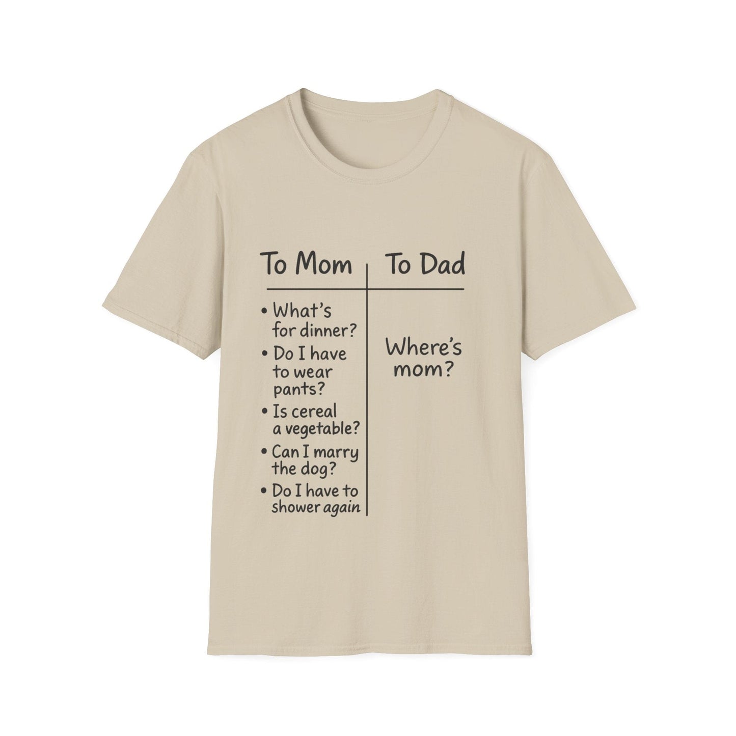 Funny Family Questions T-Shirt