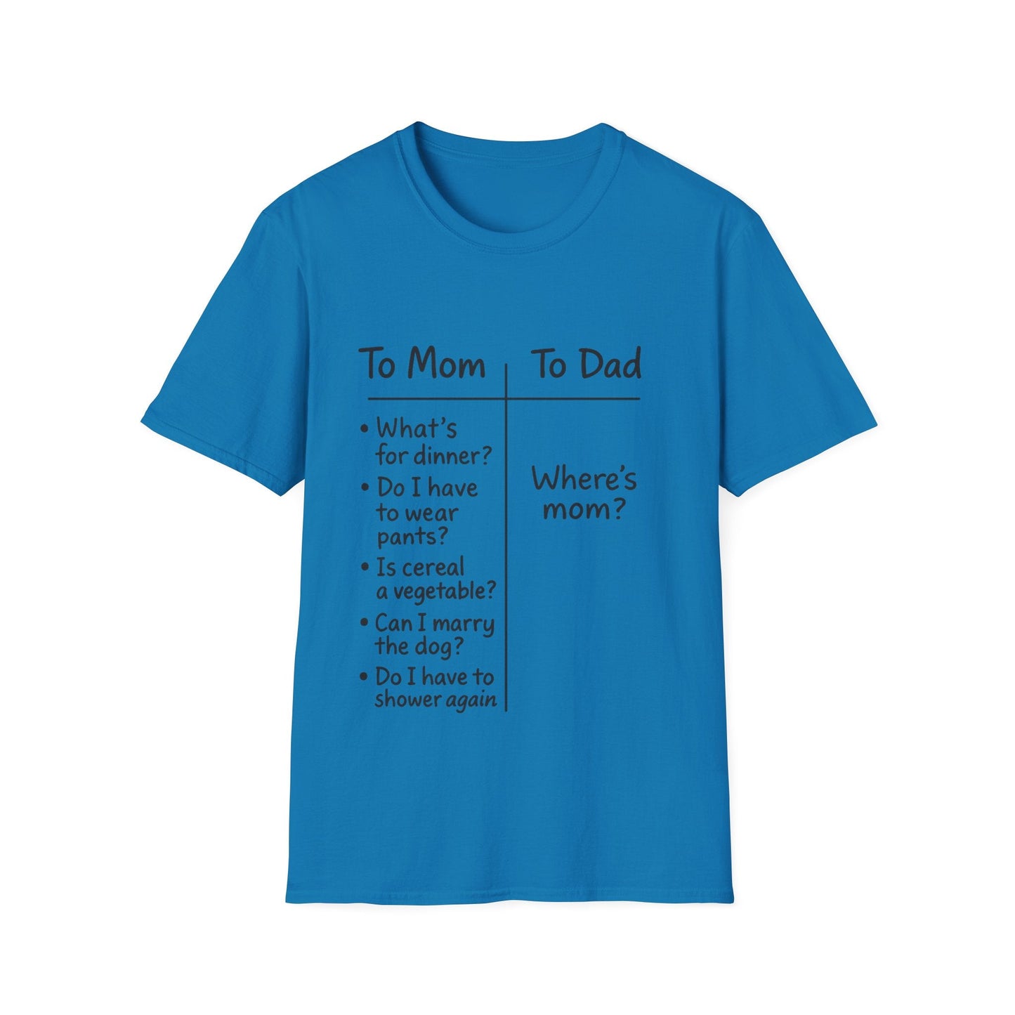 Funny Family Questions T-Shirt