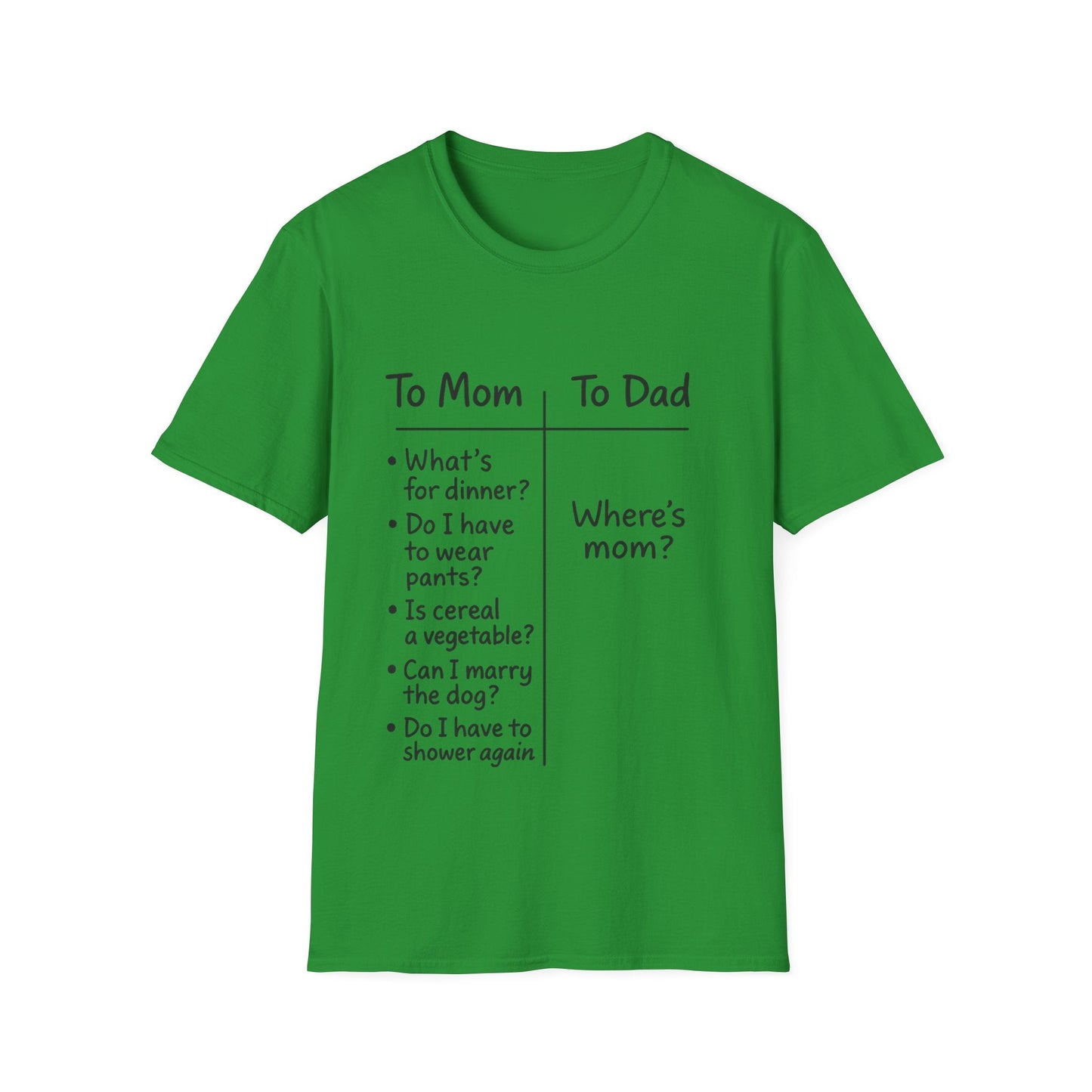 Funny Family Questions T-Shirt