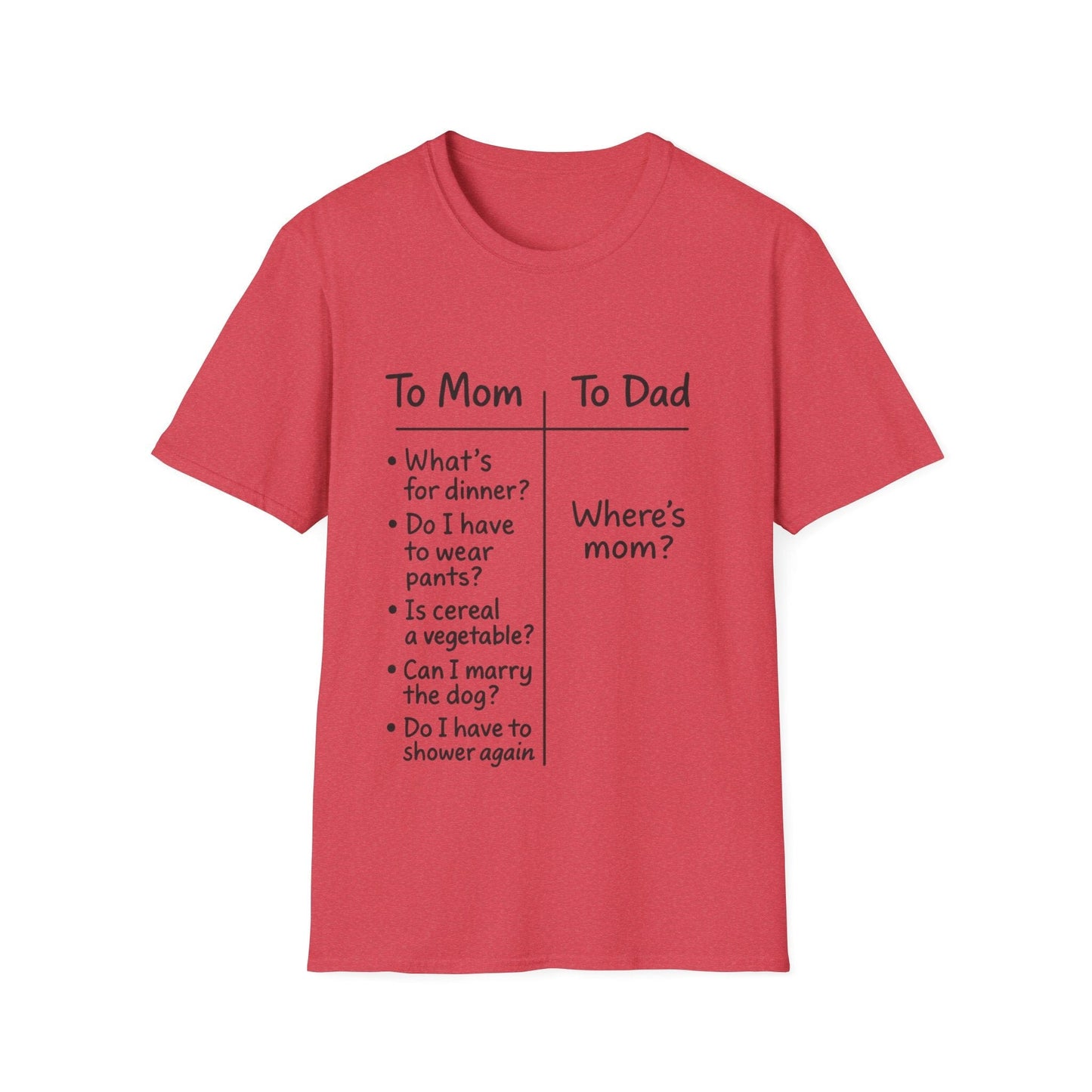 Funny Family Questions T-Shirt