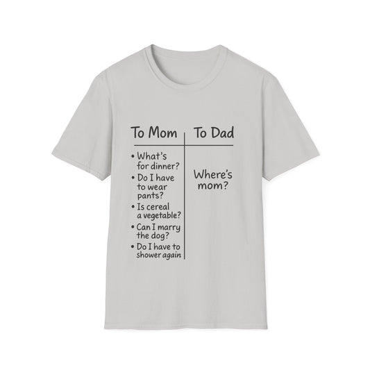 Funny Family Questions T-Shirt
