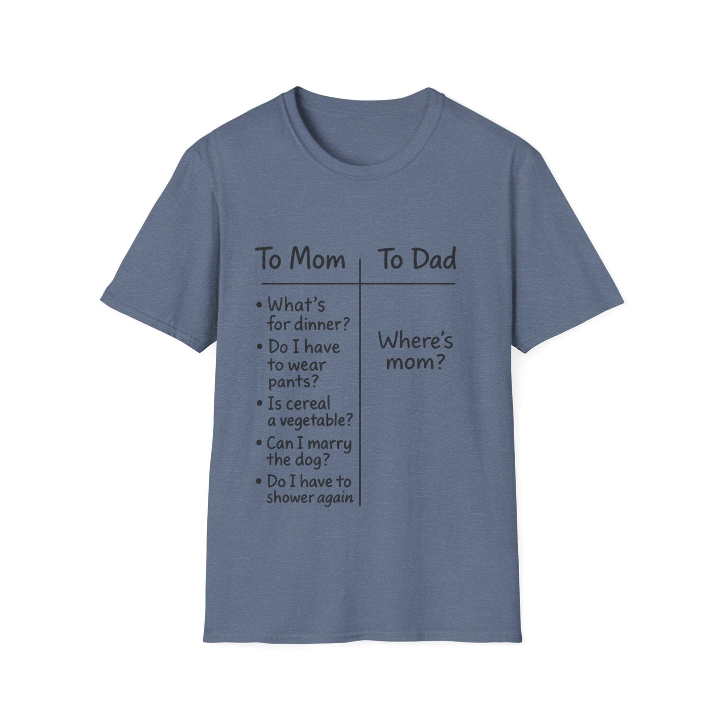 Funny Family Questions T-Shirt